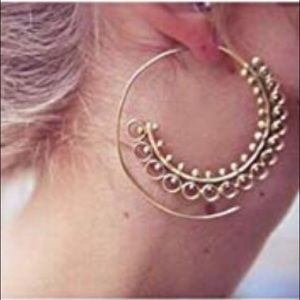 Bohemian Spiral Earrings